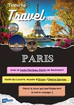 Voyage à PARIS