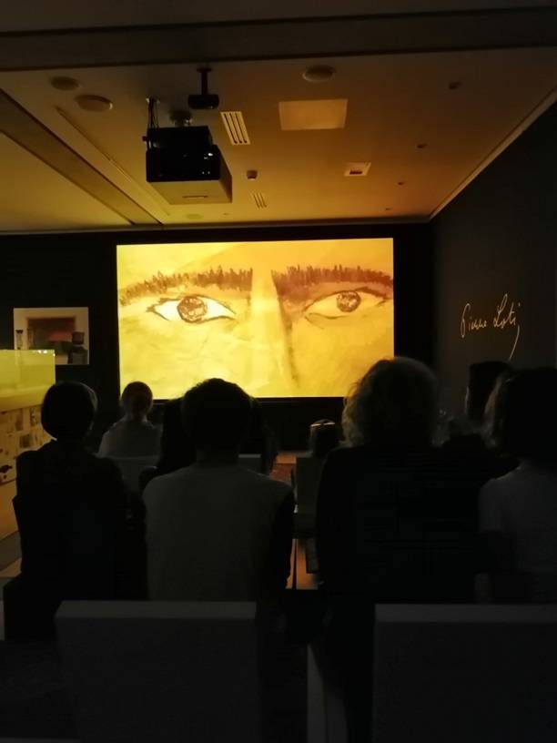 Un film au muse