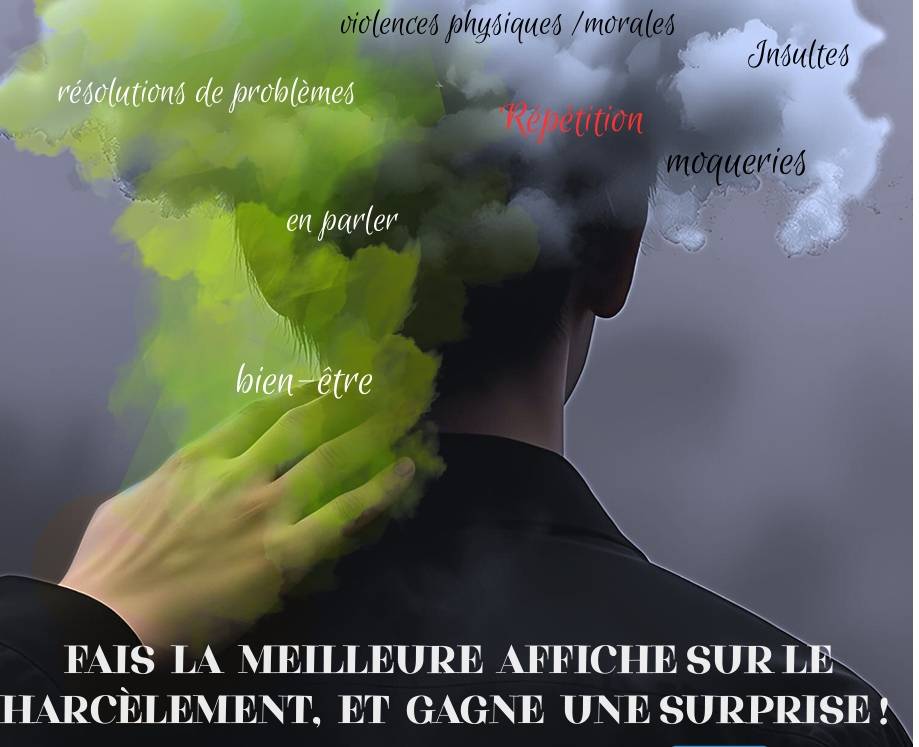 Concours d'affiches lutte contre le harcèlement