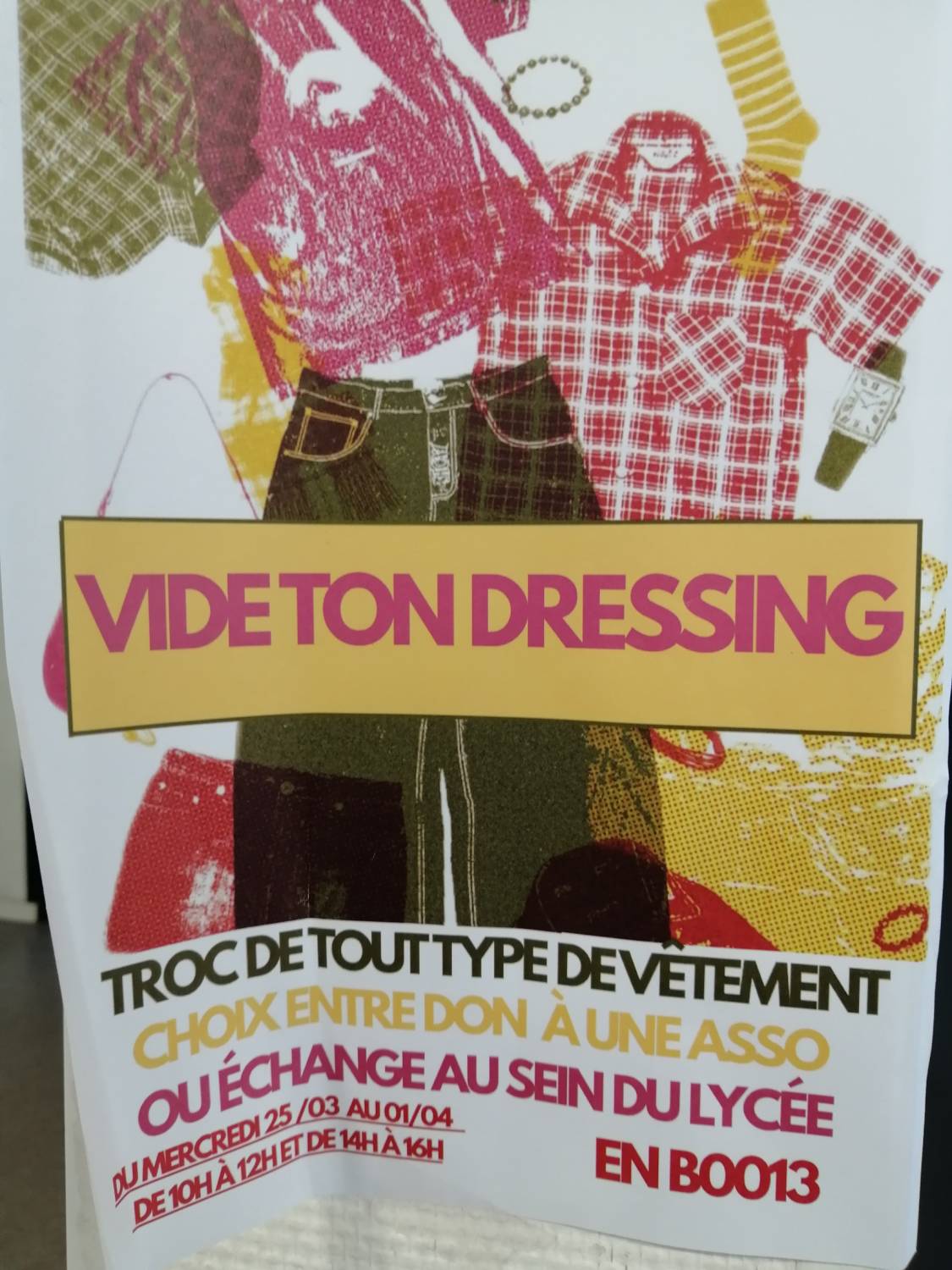 Vide ton dressing !