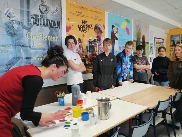 Atelier Stop Motion en Seconde CAV