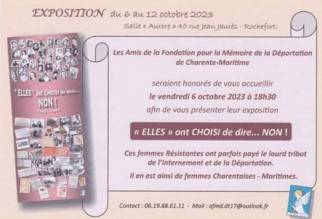 ELLES ont choisi de dire...NON !